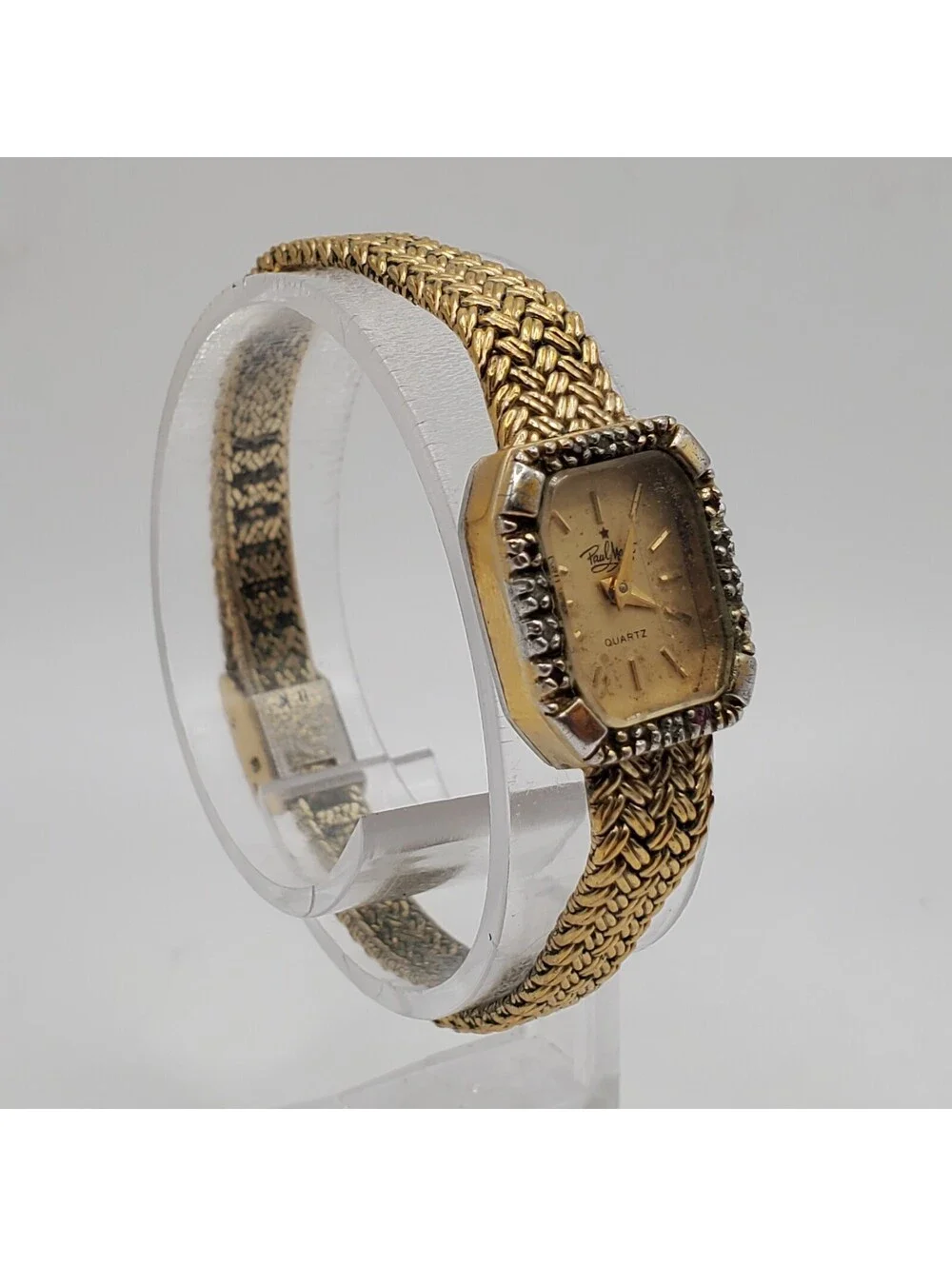Vintage Paul Maret Quartz Womens Watch  15mm For Parts Or Repair